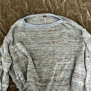 Free People Pastel Knit Sweater